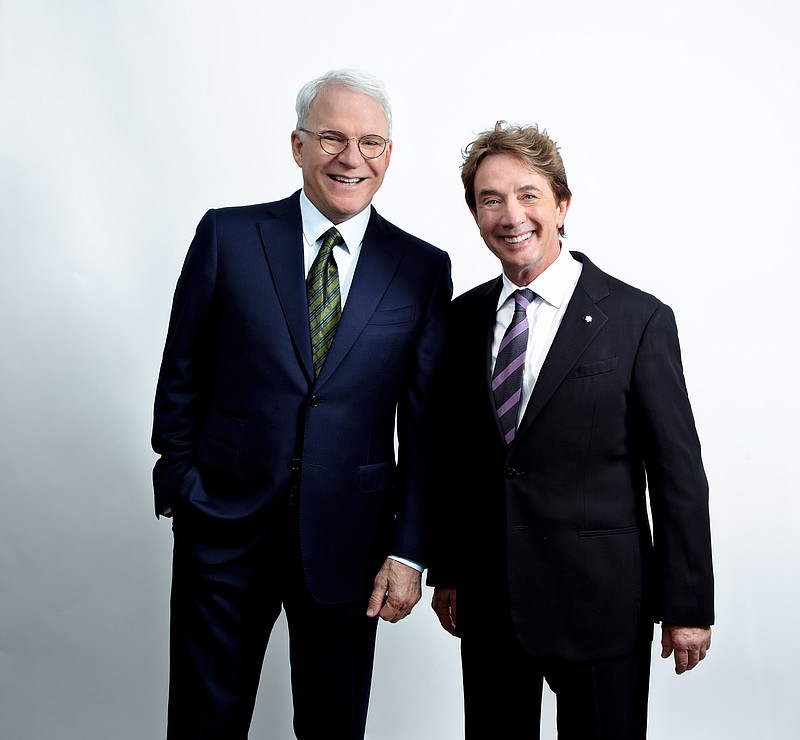 "Steve Martin and Martin Short: An Evening You Will Forget for the Rest of Your Life," featuring the Steep Canyon Rangers and Jeff Babko, will be presented Thursday, March 8, at Memorial Auditorium.