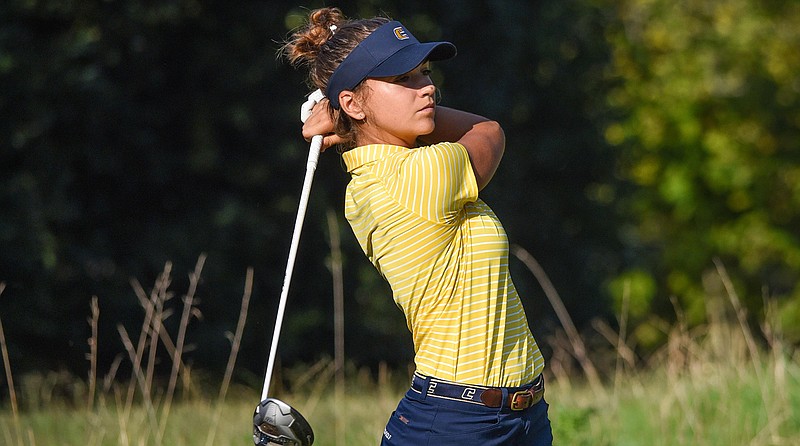 UTC's Megan Woods is both the Southern Conference women's golfer of the weeek and student-athlete of the week.