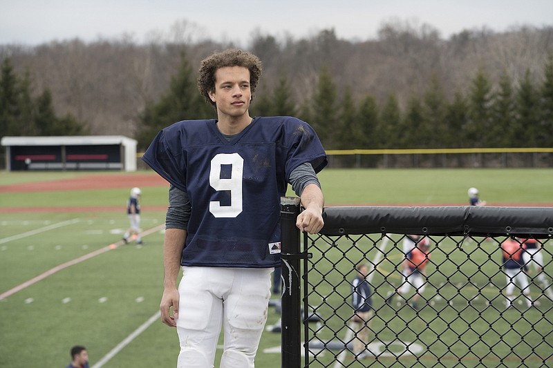 Damon J. Gillespie plays Robbie Thorne, the high school quarterback, in "Rise." Gilliespie is a graduate of Center for Creative Arts, which does not have sports teams, but the actor spent several years playing prior to that. "I played football as a kid at Middle Valley (recreational league) and I played in a (competitive) traveling league until ninth grade," he says.