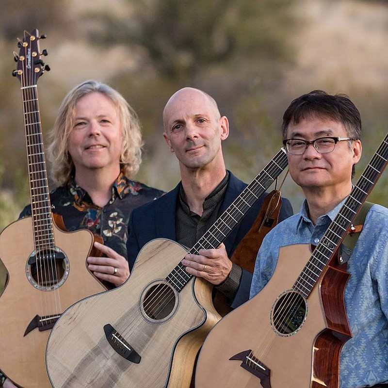 California Guitar Trio has played together 30 years since meeting in a guitar class.
