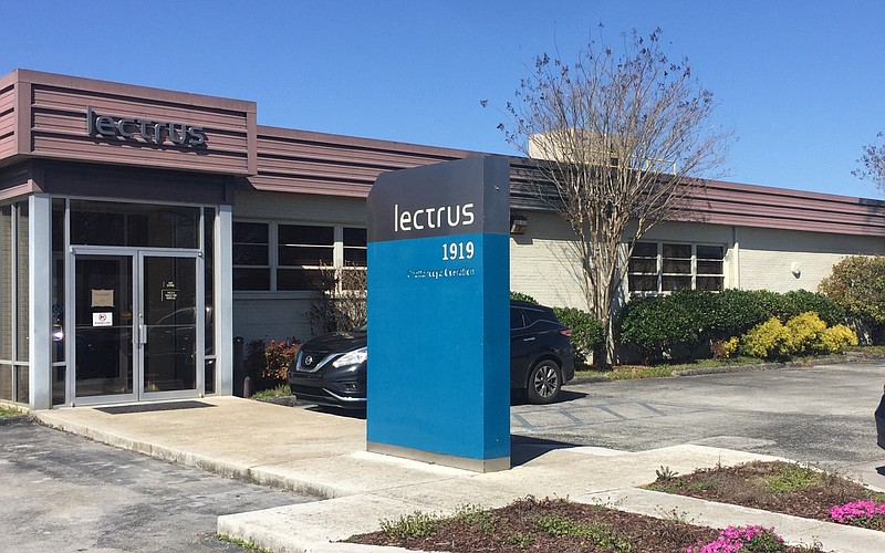 The Lectrus Corp. plant is on Polymer Drive near the Chattanooga Metropolitan Airport.