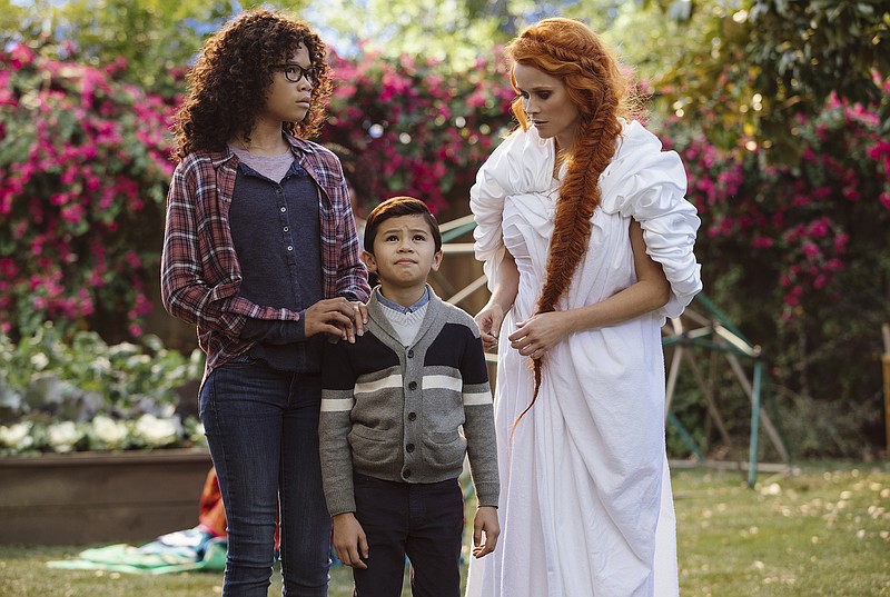 Film Review Disneys A Wrinkle In Time Is A Cluttered Dizzying