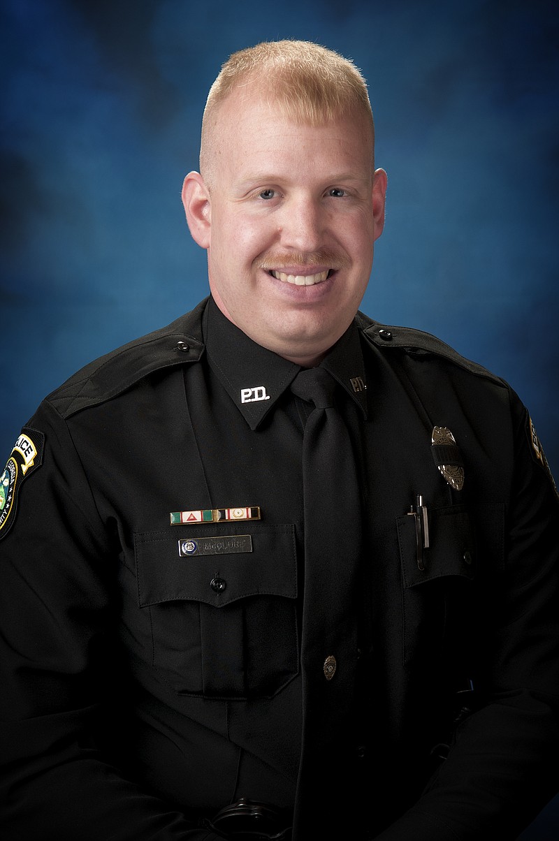 Ellijay, Ga., police officer Trevor McClure