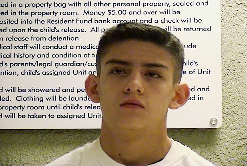 
              FILE - This undated photo provided by the Bernalillo County Sheriff's Department, in New Mexico, shows Nehemiah Griego. A New Mexico judge had said Griego, who killed five family members as a teenager, could be released from custody but was preparing Thursday, March 15, 2018, to kick off a lengthy hearing revisiting whether he is ready to go free. (Bernalillo County Sheriff's Department, File)
            