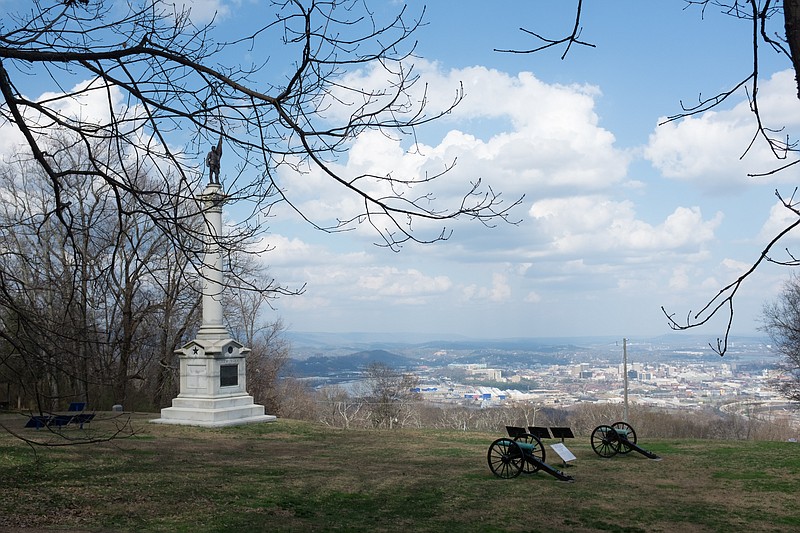 The view from the very beginning of the trail.