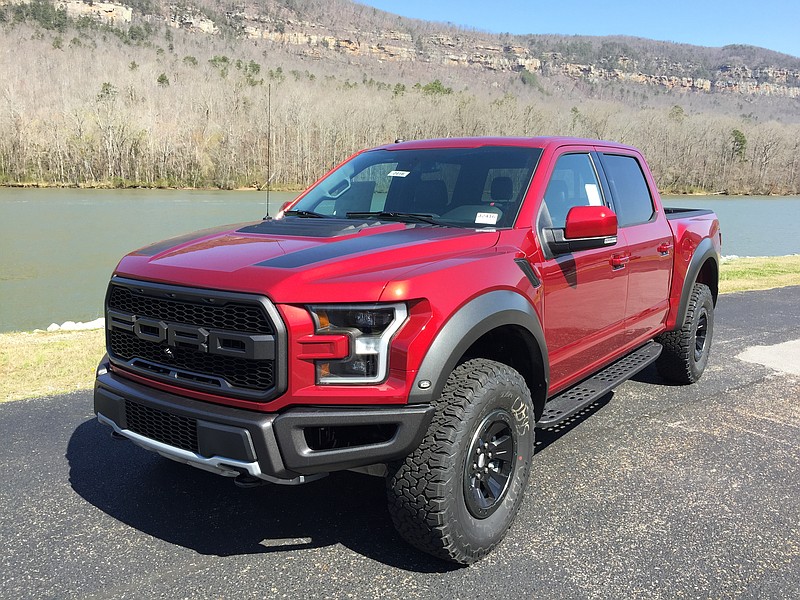 The 2018 Ford F-150 Raptor is a 450-horsepower, off-roading beast.


