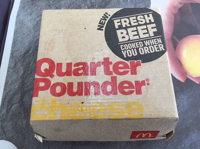 Voracious hunger coupled with the end of a two-year dietary burger break made for an almost spiritual experience eating the new "fresh meat" Quarter Pounder. (Photo by Mark Kennedy)