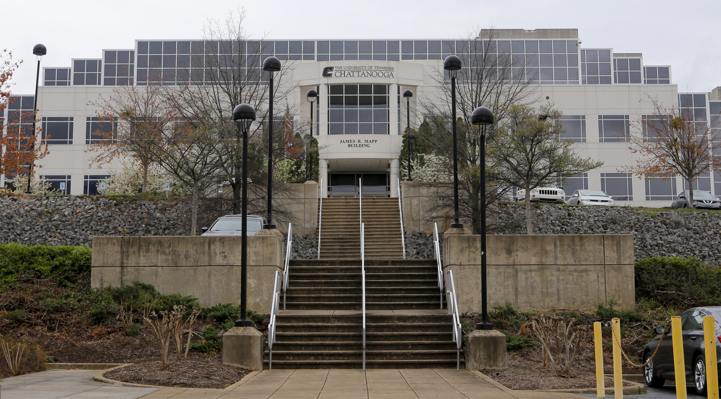 The University of Tennessee at Chattanooga's James R. Mapp Building is seen on Tuesday, March 20, 2018 in Chattanooga, Tenn.