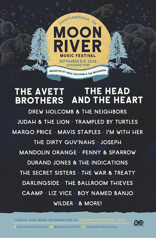 Moon River Festival poster