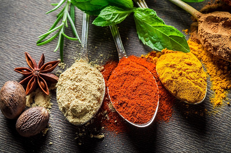 Ethnic cuisine and spices offer unique and delicious flavor.