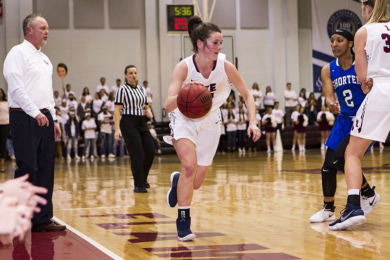 Erin Walsh concluded her Lee University basketball career this season as not only the sixth-leading scorer in Lady Flames history but also as a three-time member of the Gulf South Conference all-academic team.