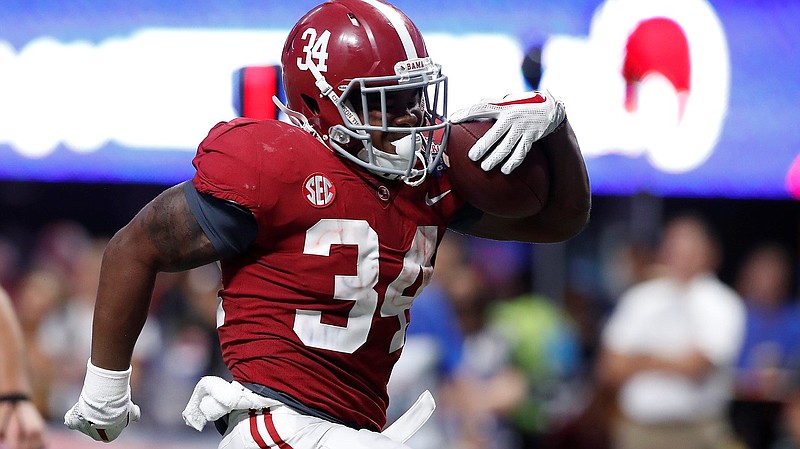 Despite compiling two straight 1,000-yard seasons and playing in three consecutive national championship games, Alabama running back Damien Harris chose to come back for his senior year.