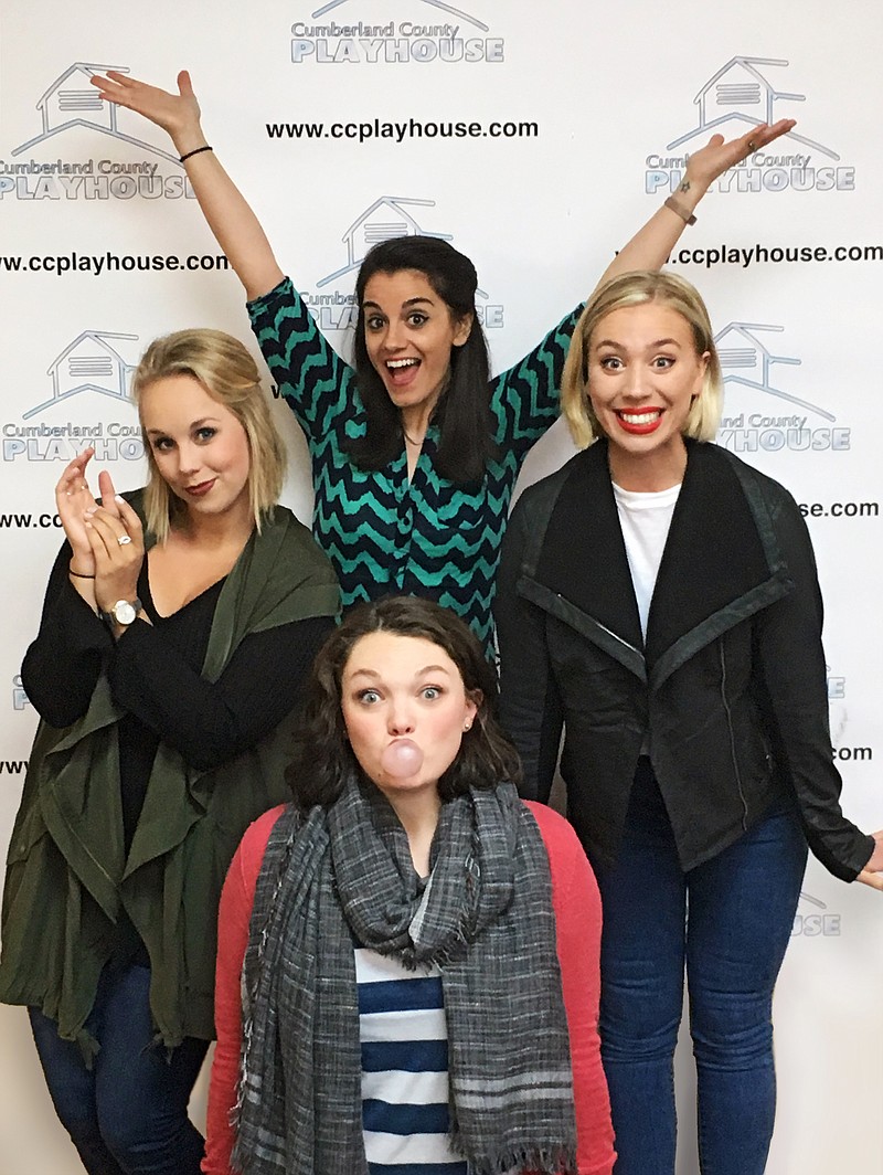 DeAnna Etchison, in front, Heather McCall, Jess Griffin and Hannah Hays, in back, from left, star in "The Marvelous Wonderettes" at Cumberland County Playhouse through May 26.