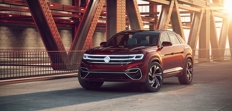 Contributed photo / The Atlas Cross Sport concept, a five-seat version of the Chattanooga-made Atlas SUV, is slated for production in late 2019.