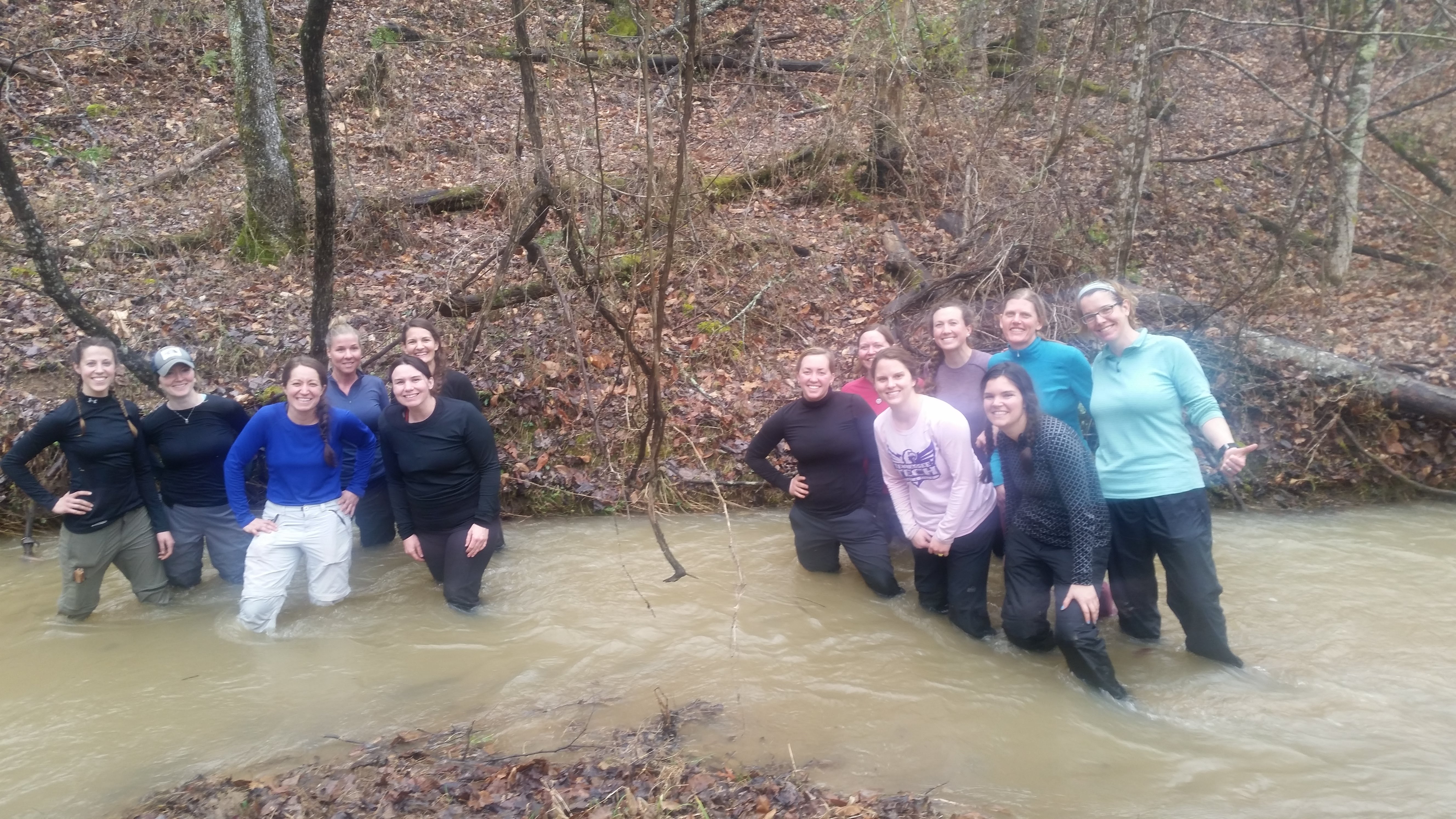 Fourteen women survived until Sunday. Only two quit during the night. (Photographer not pictured.) Photo by Carol Hesse