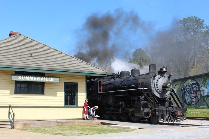 The historic Summerville, Ga., depot, is shown in this contributed photo.