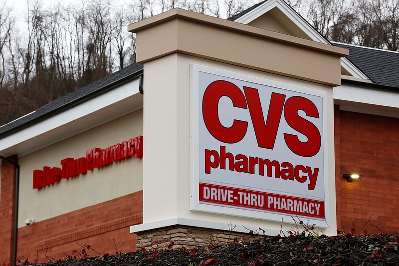 FILE - This Jan. 18, 2017, file photo shows a CVS Pharmacy in Pittsburgh. CVS Health is now planning to treat kidney failure patients, as the drugstore operator continues to branch deeper into monitoring and providing care. The company said Wednesday, April 4, 2018, that it will offer home dialysis for patients through its Coram business, and it is working with another company to develop a new device for that. (AP Photo/Gene J. Puskar, File)