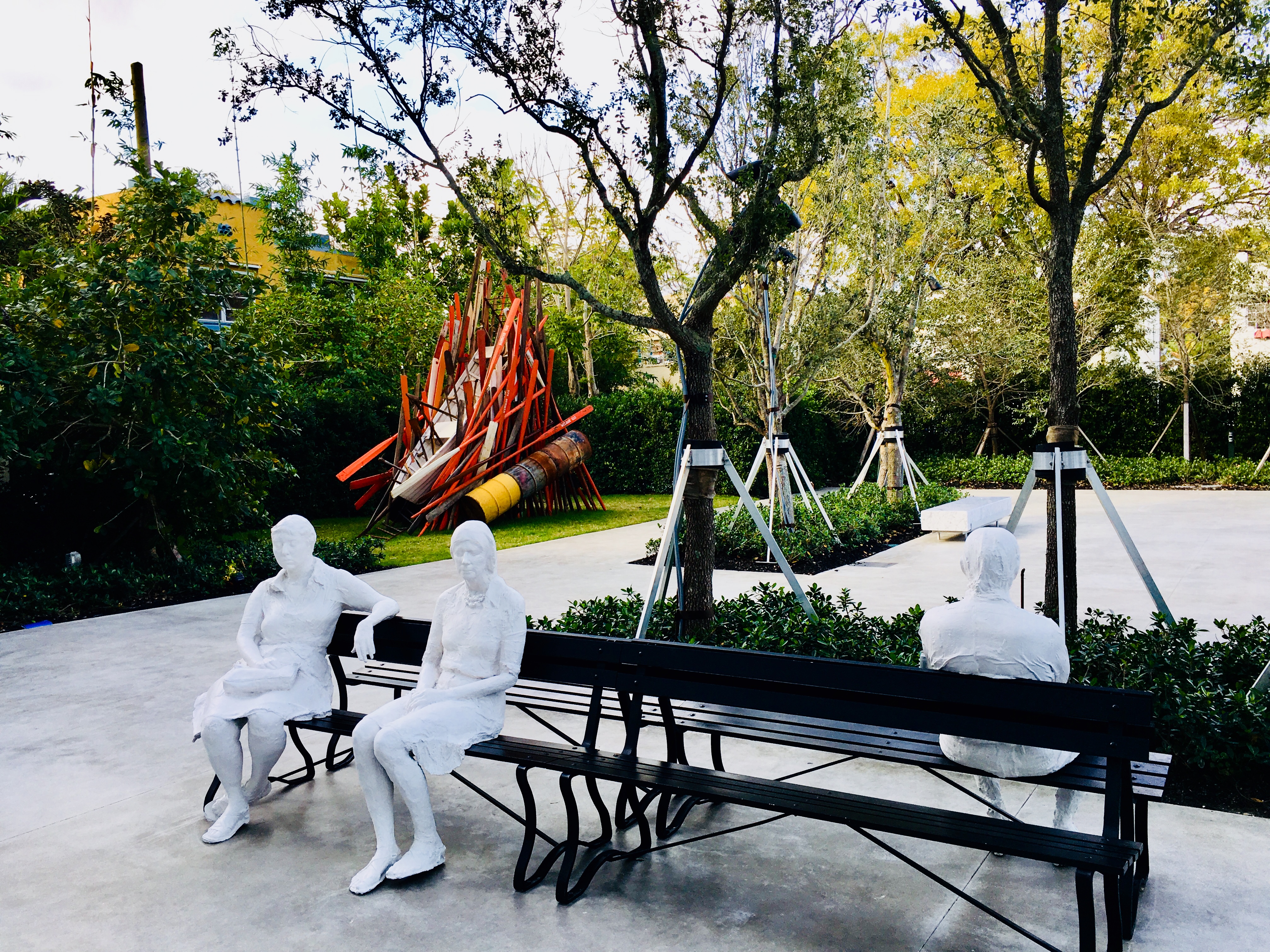 The brand new Institute of Contemporary Art includes a sculpture garden and a major research center. (Photo by Martin W.G. King)