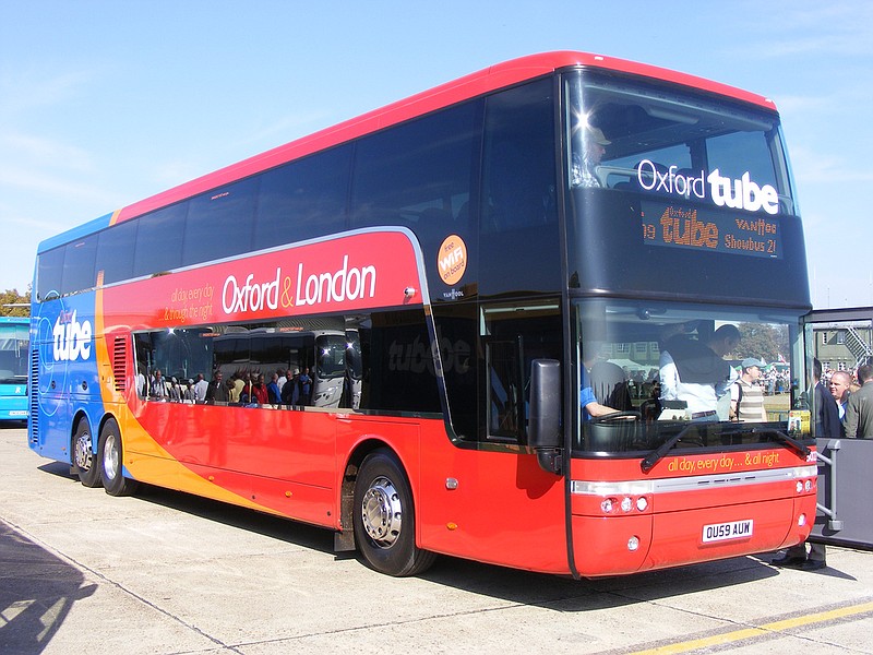 Contributed photo of Van Hool Astromega TD927 coach for the Oxford Tube.
