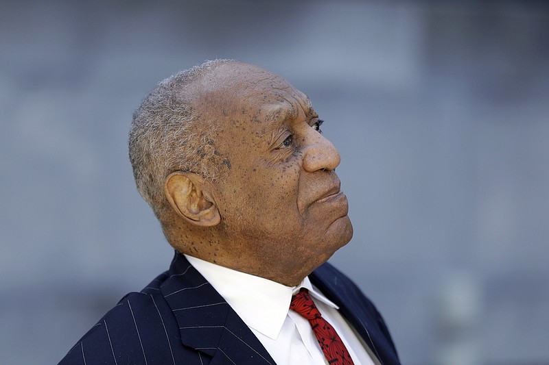 Bill Cosby departs after his sexual assault trial, Friday, April 20, 2018, at the Montgomery County Courthouse in Norristown. (AP Photo/Matt Slocum)