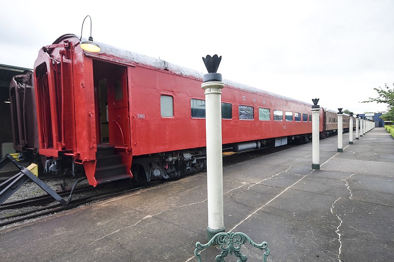 Escape Experience Chattanooga will open a game venue in this Chattanooga Choo Choo train car this summer. The game will simulate an actual train ride with motion and visuals on screens in the train windows.