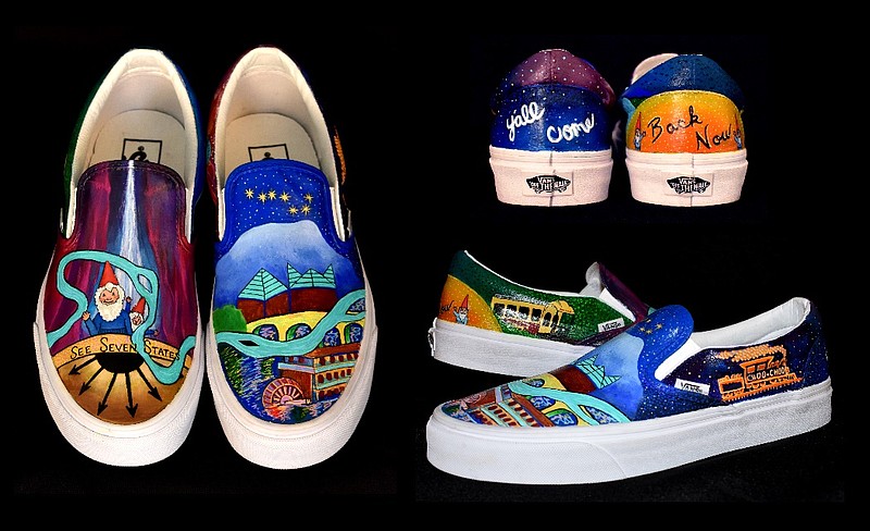 A team of students from Hixson High School has advanced in the "Custom Culture" contest, hosted by Vans, which could earn the school $75,000 for its arts program.