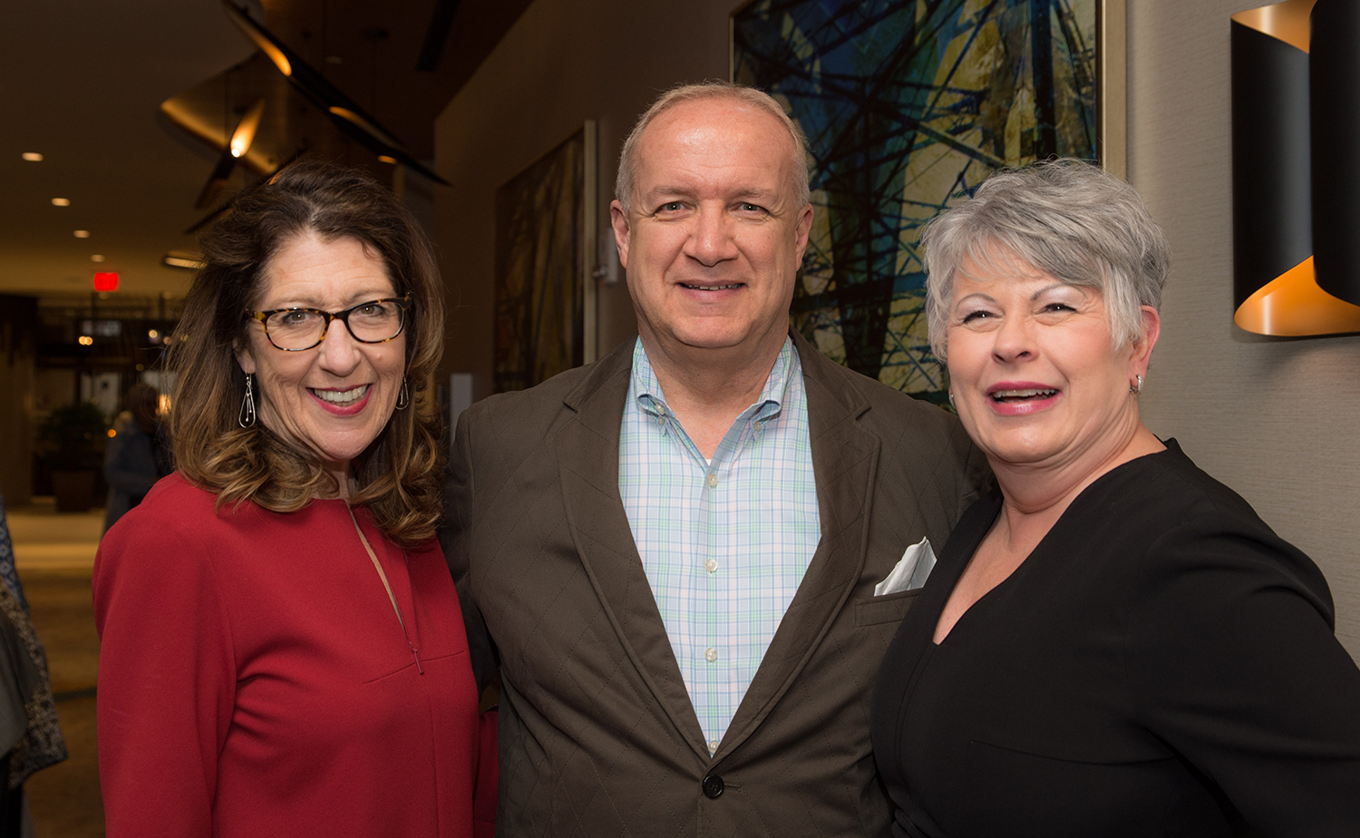 Marcy Eason, Mark Ramsey and Paula Henderson
