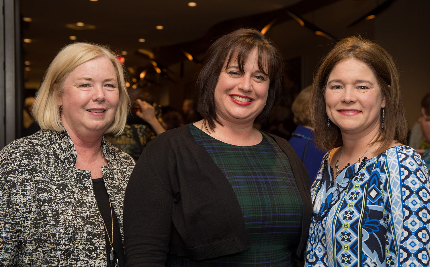 Chris Evans, Victoria Johnson and Stephanie Dickert