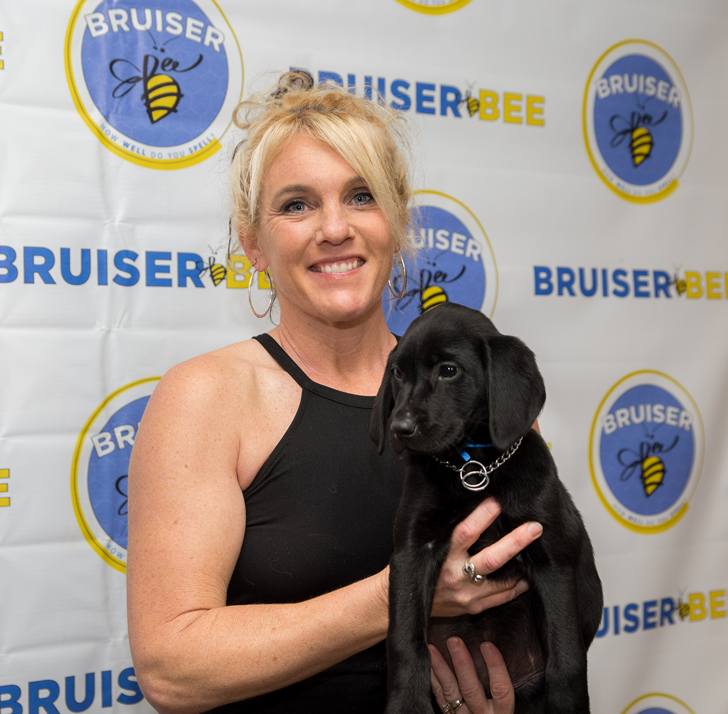 Melissa Walthour and "Bruiser"