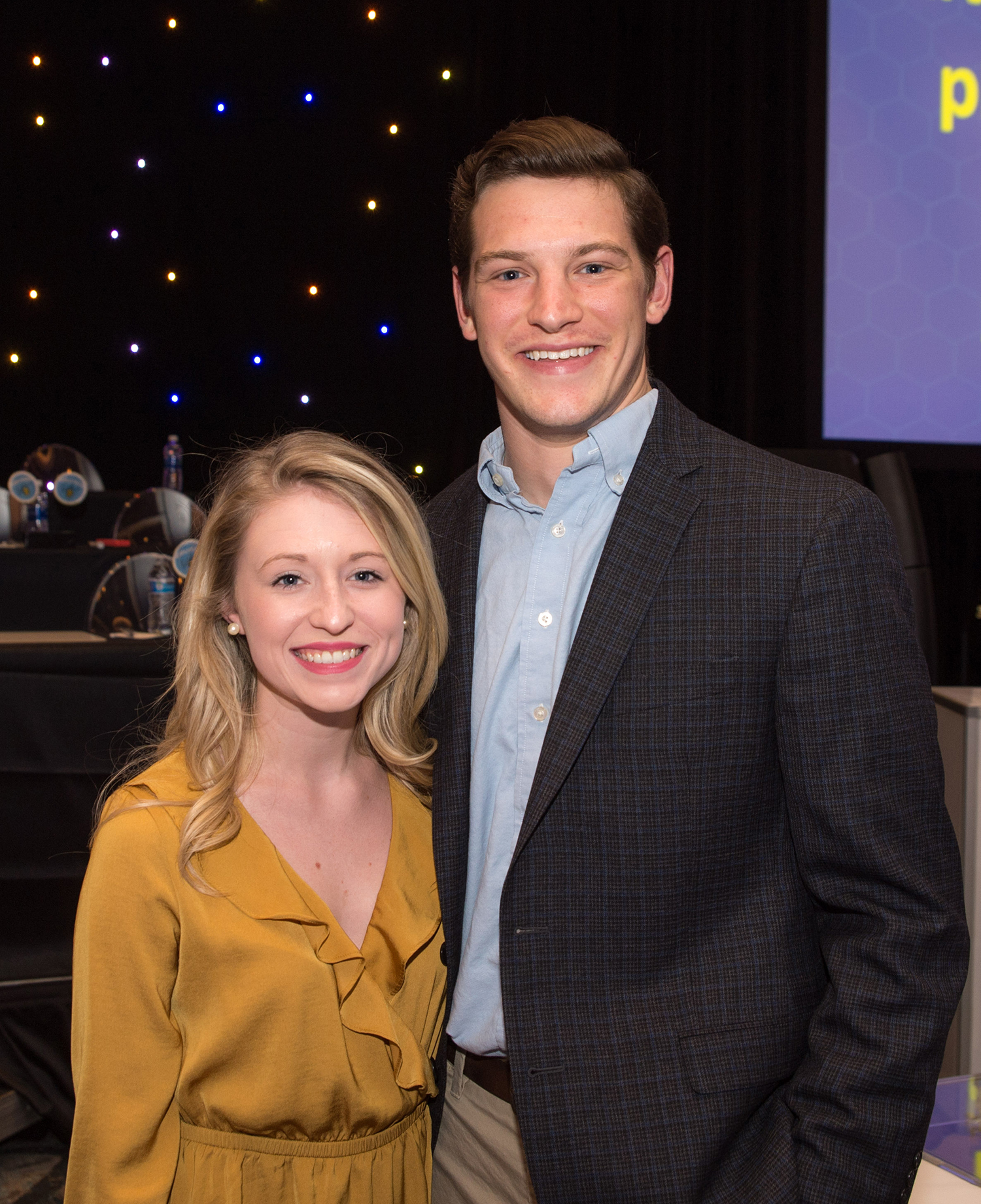 Lillie Noles and Eric Wolf