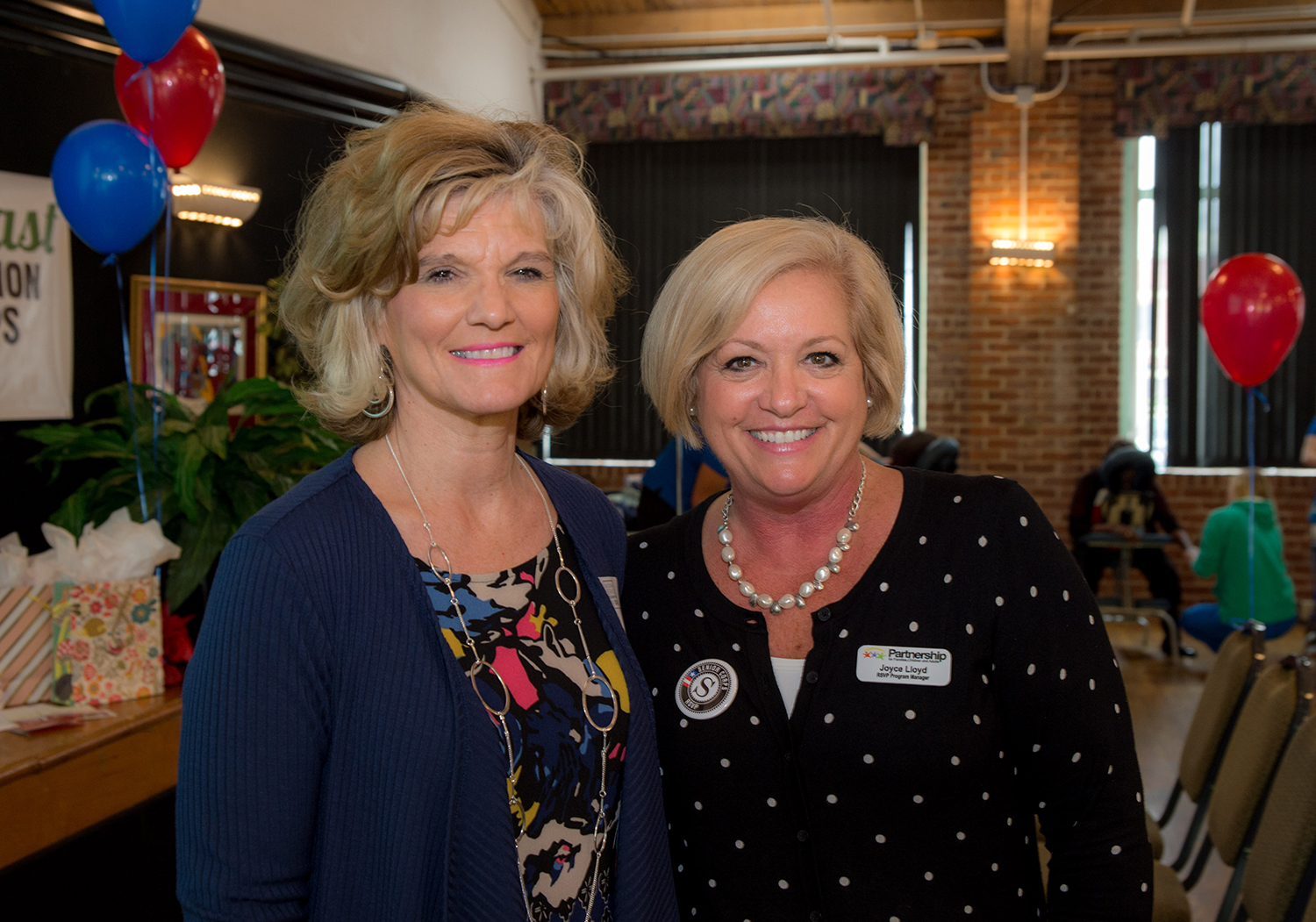 Becky Barnes and Joyce Lloyd