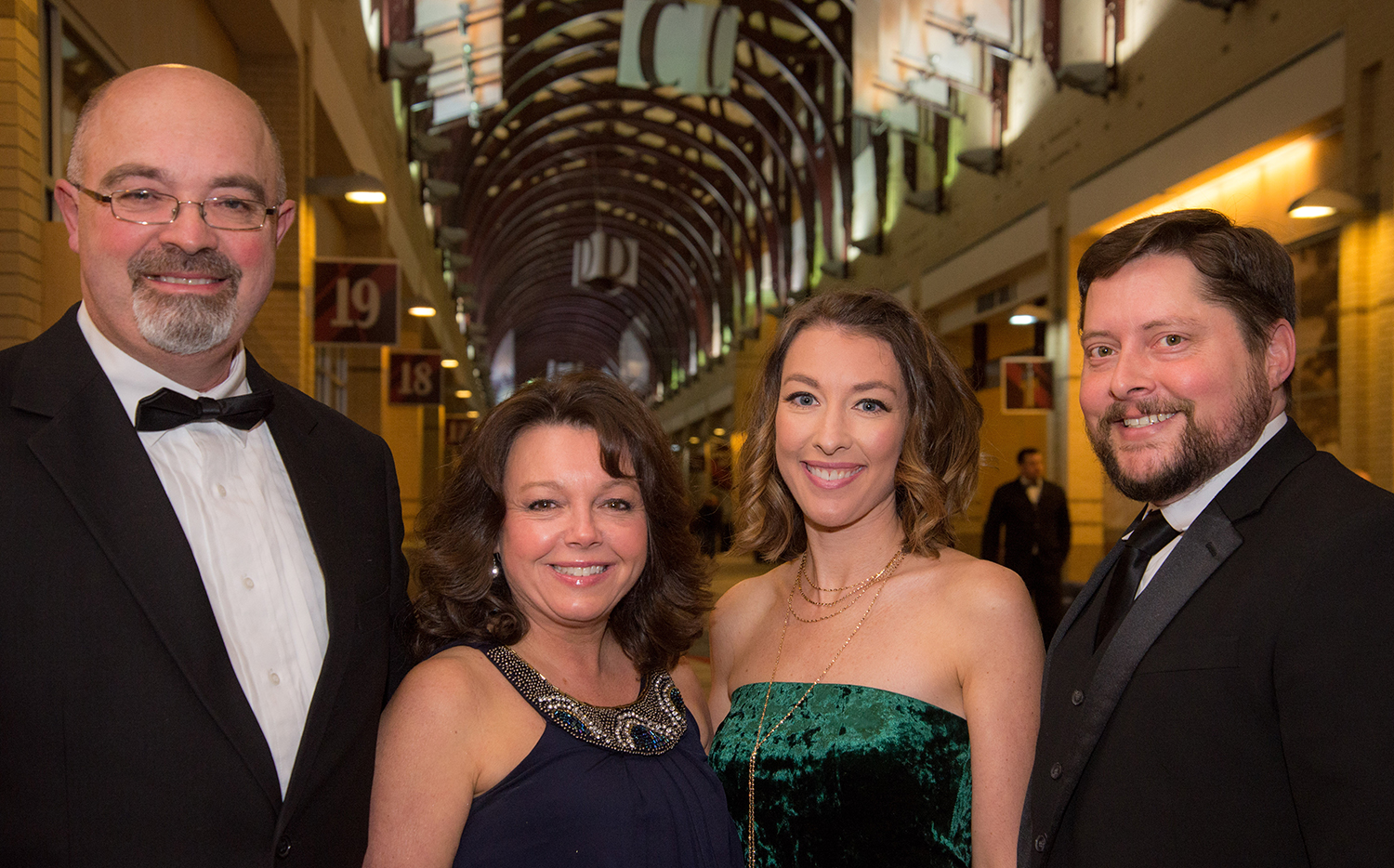 Allen and Michelle Stott, Keely and Matthias Anderson
