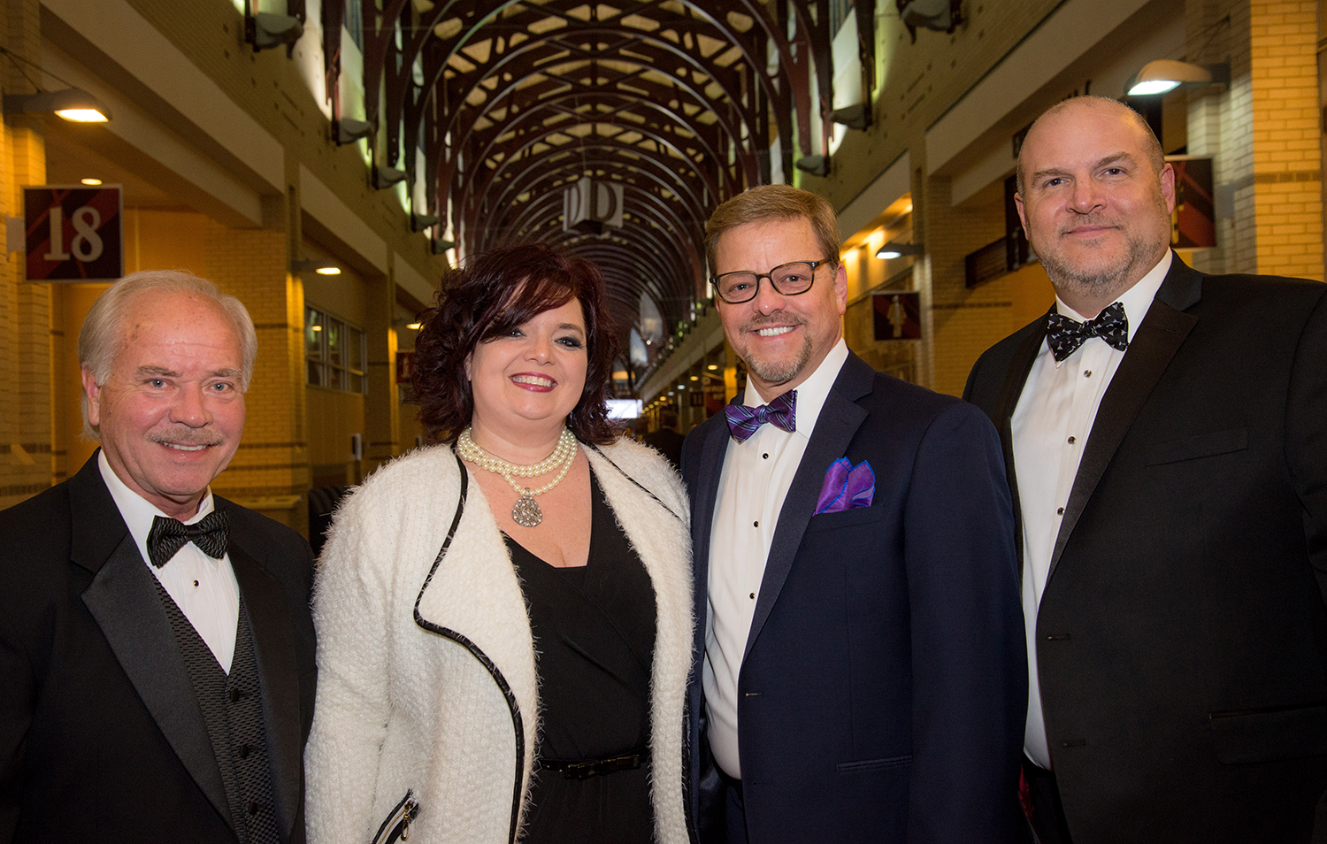 Don Wilson, Christy Scroggins, Curtis Ottinger and Herb Petit