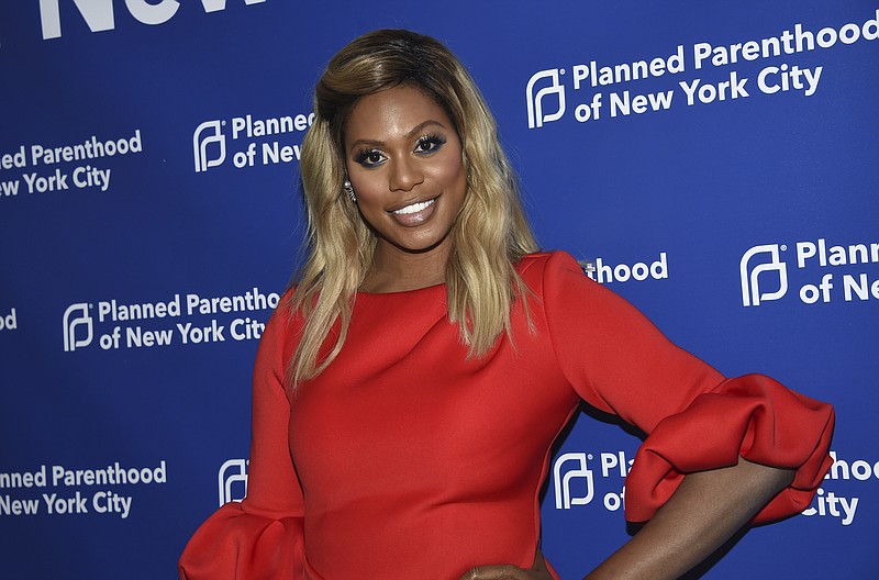 
              Laverne Cox attends the Planned Parenthood Benefit Gala at Spring Studios on Tuesday, May 1, 2018, in New York. (Photo by Evan Agostini/Invision/AP)
            