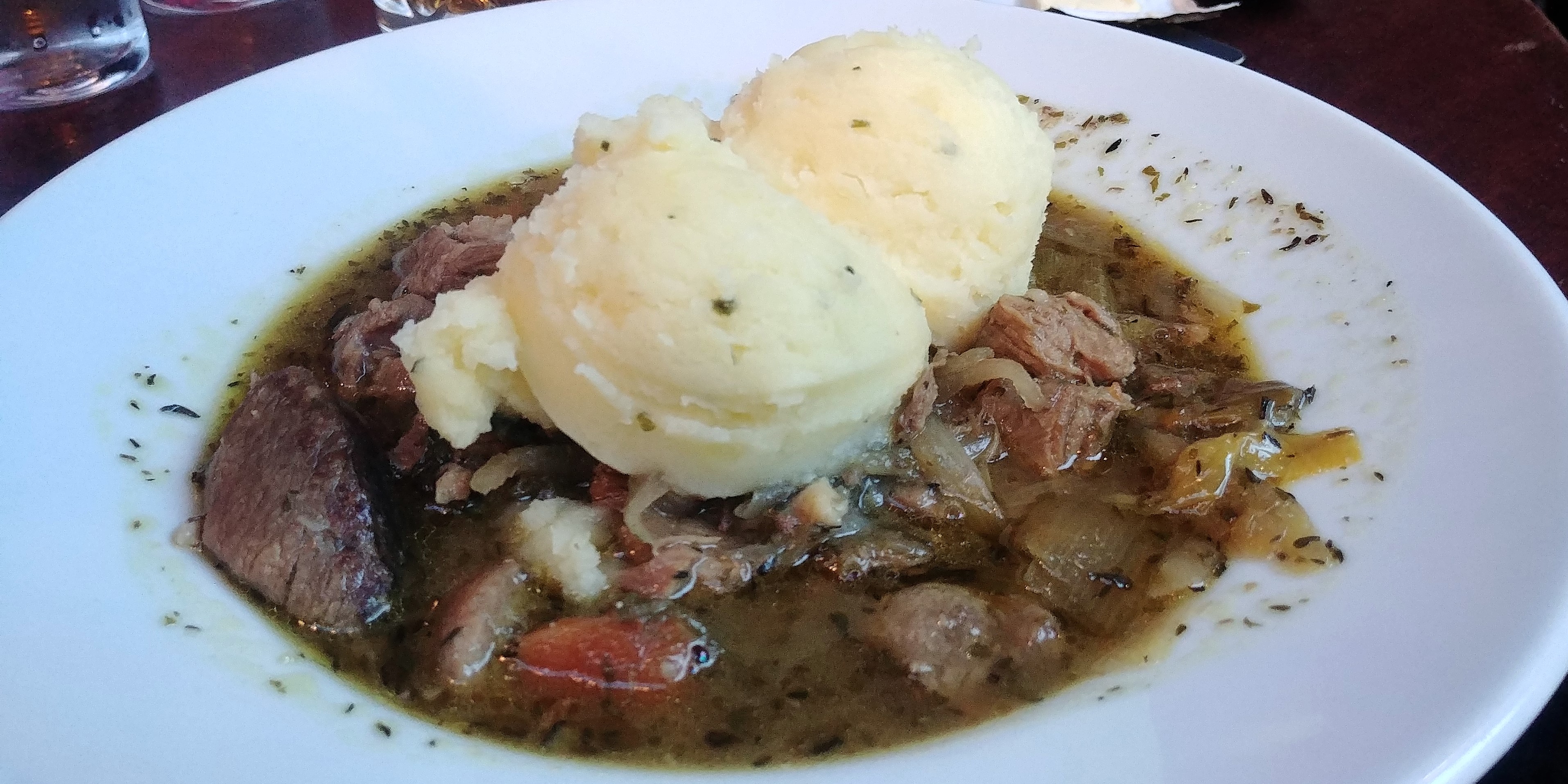 Irish stew is a staple on many menus in Dublin. (Photo by Anne Braly)