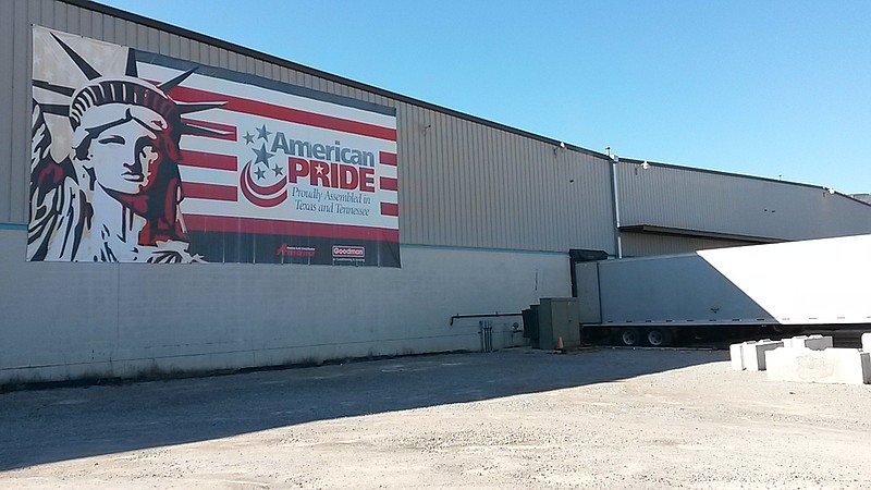 The Goodman Manufacturing plant, shown here in 2015, once employed 640 workers before it shut down in 2016. Coil Design Corp., is moving into the vacant plant and plans to employ 70 workers.
