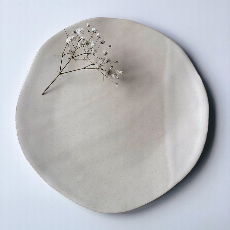 A handcrafted plate from Wheelhouse Pottery is shown. (Contributed photo)