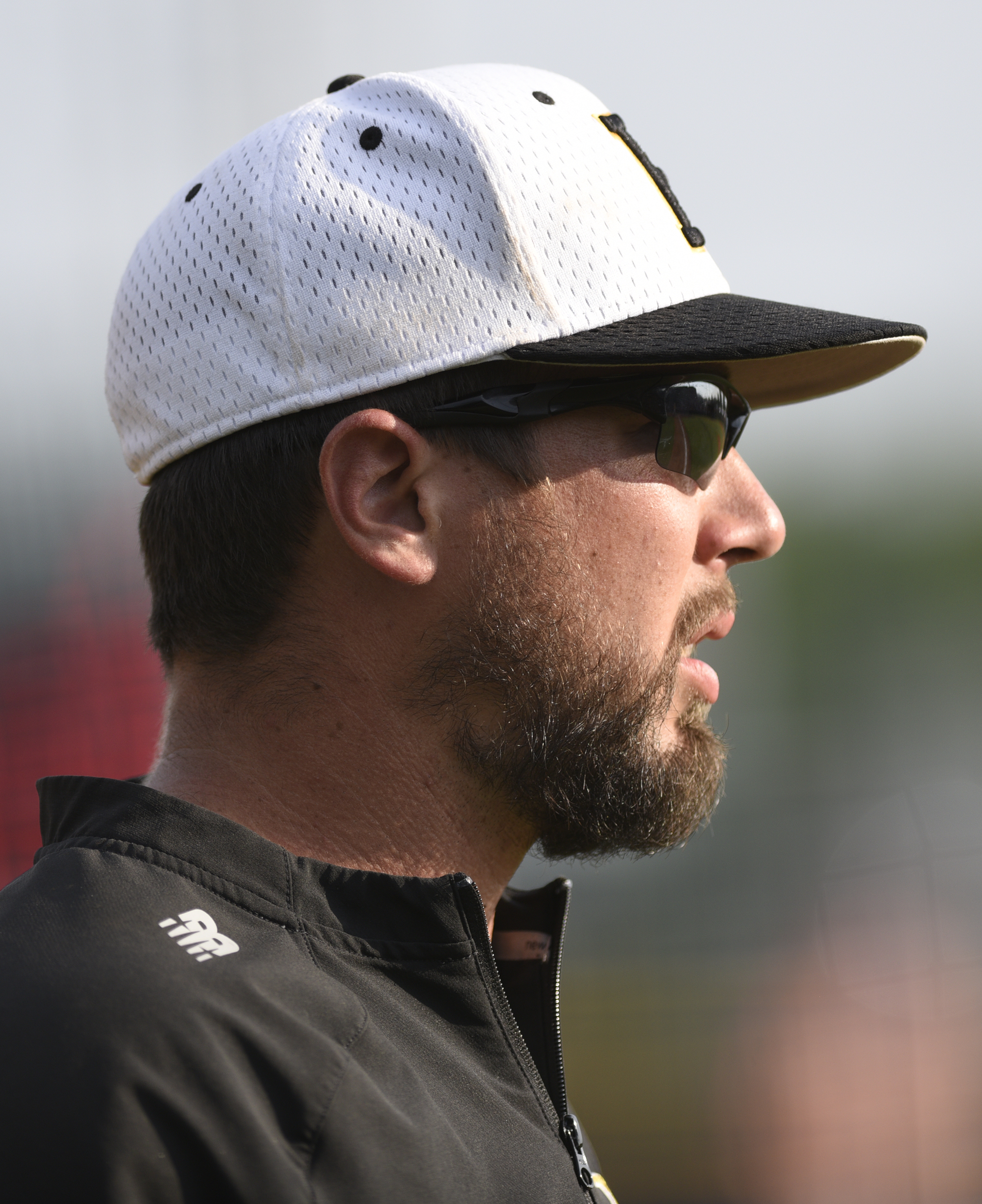 Hixson head coach, Colton Green, encourages his Wildcats. The Meigs County Tigers visited the Hixson Wildcats in the TSSAA Region 3-AA baseball final on May 14, 2018.