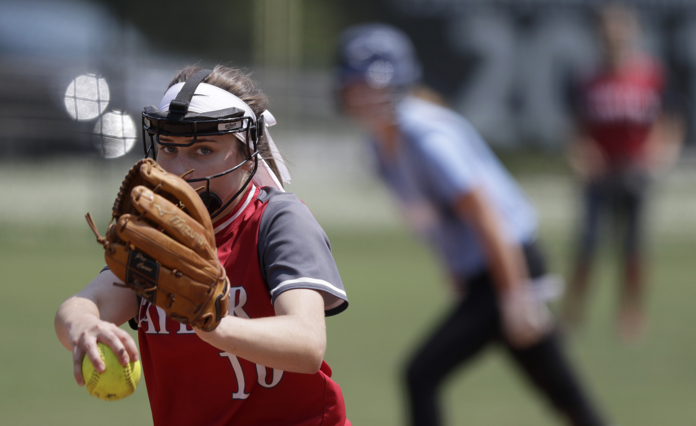 Baylor's Ace Sellers pitches against St. Agnes during the first game of the Division II-AA state quarterfinals at Baylor School on Tuesday, May 15, 2018 in Chattanooga, Tenn.