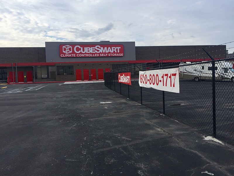 A former shopping center in Brainerd now houses a 100,000-square-foot CubeSmart storage facility with 700 indoor, climate-controlled storage units and outdoor, secured parking for more than 100 boats and recreational vehicles.