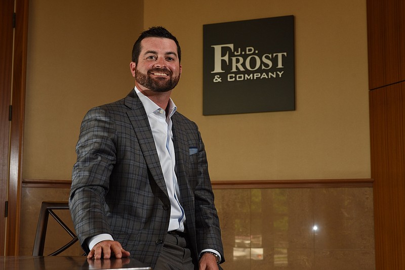 Jonathan Frost heads up J.D. Frost & Co., a Chattanooga tax firm located in Brabson Place at 412 Georgia Ave.