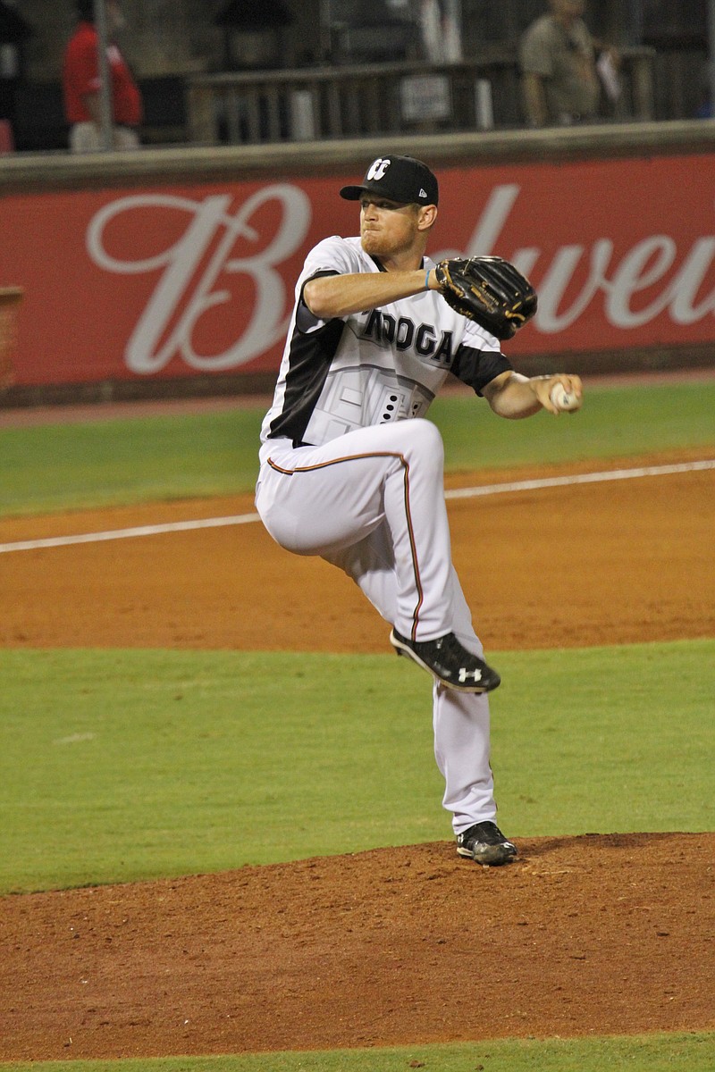Chattanooga Lookouts relief pitcher Casey Crosby is giving professional baseball a second chance after briefly reaching the majors with Detroit in 2012.
