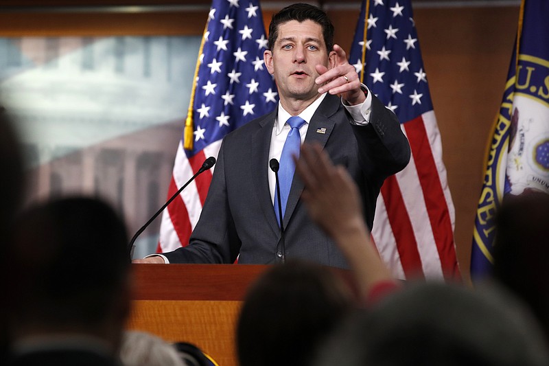 House Speaker Paul Ryan, R-Wis., could find himself with more than a handful to deal with if House members force four competing immigration bills to the House floor in early summer.