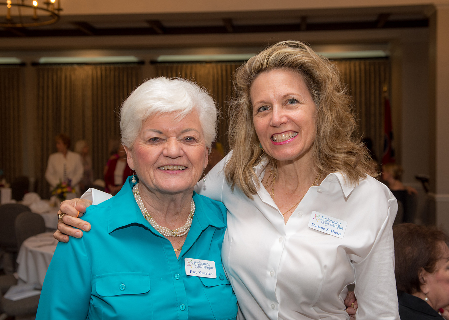 Pat Starke and Darlene Z. Hicks