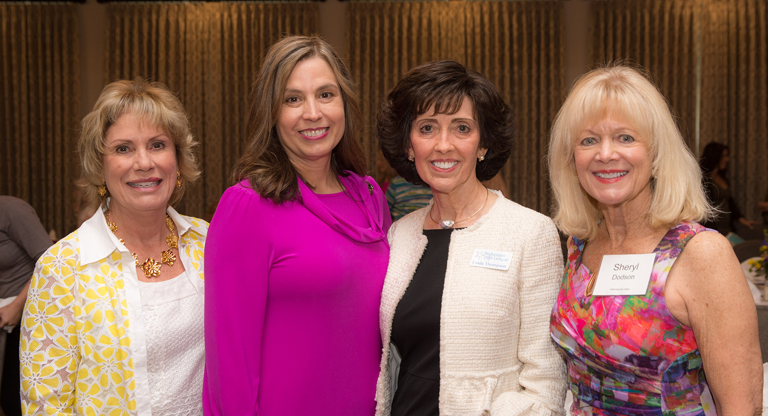Betty Scholl, Gloria Stewart, Linda Thompson and Sheryl Dodson