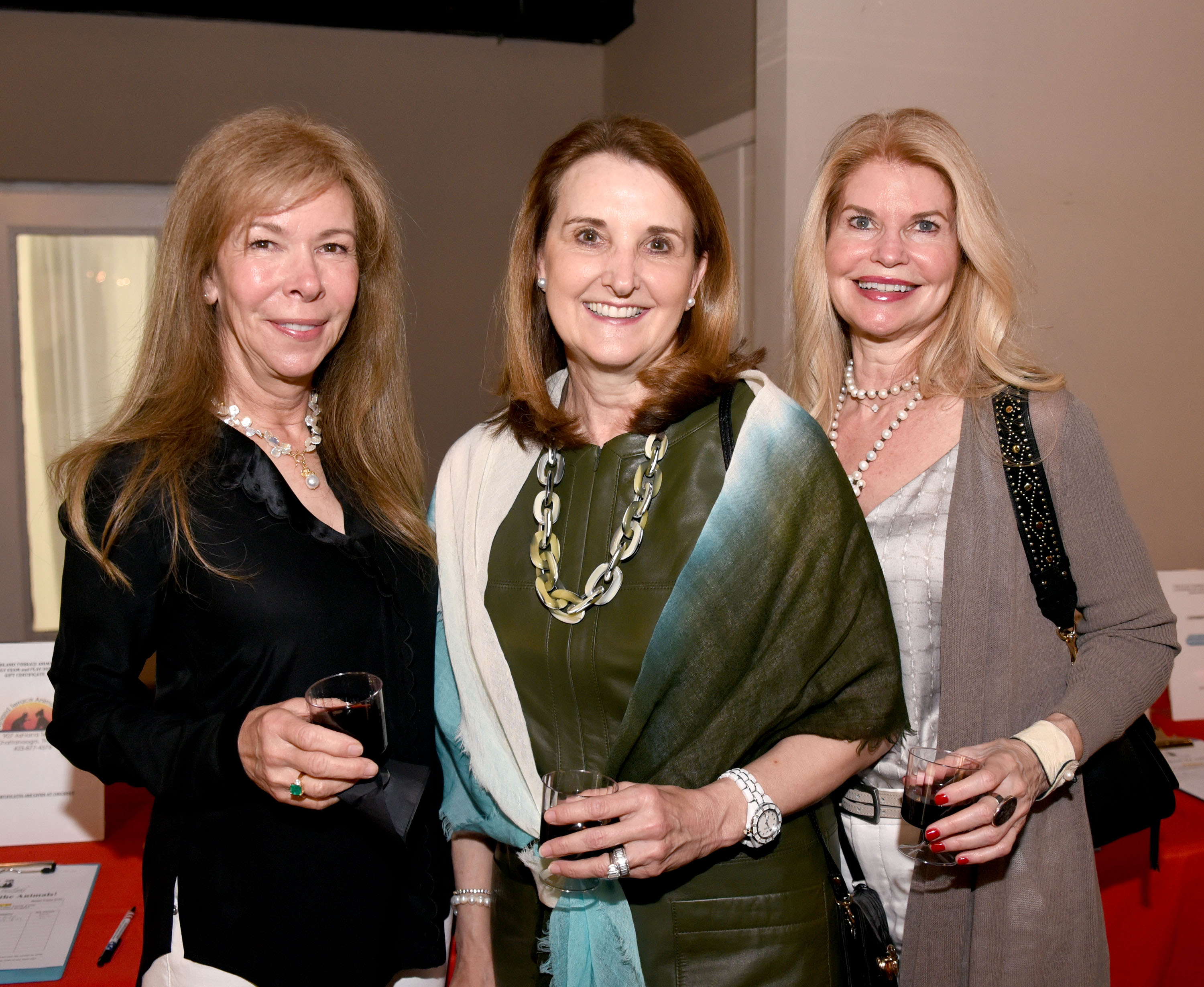 Erika Sahaj, Janet Bush and Vicki Cherry