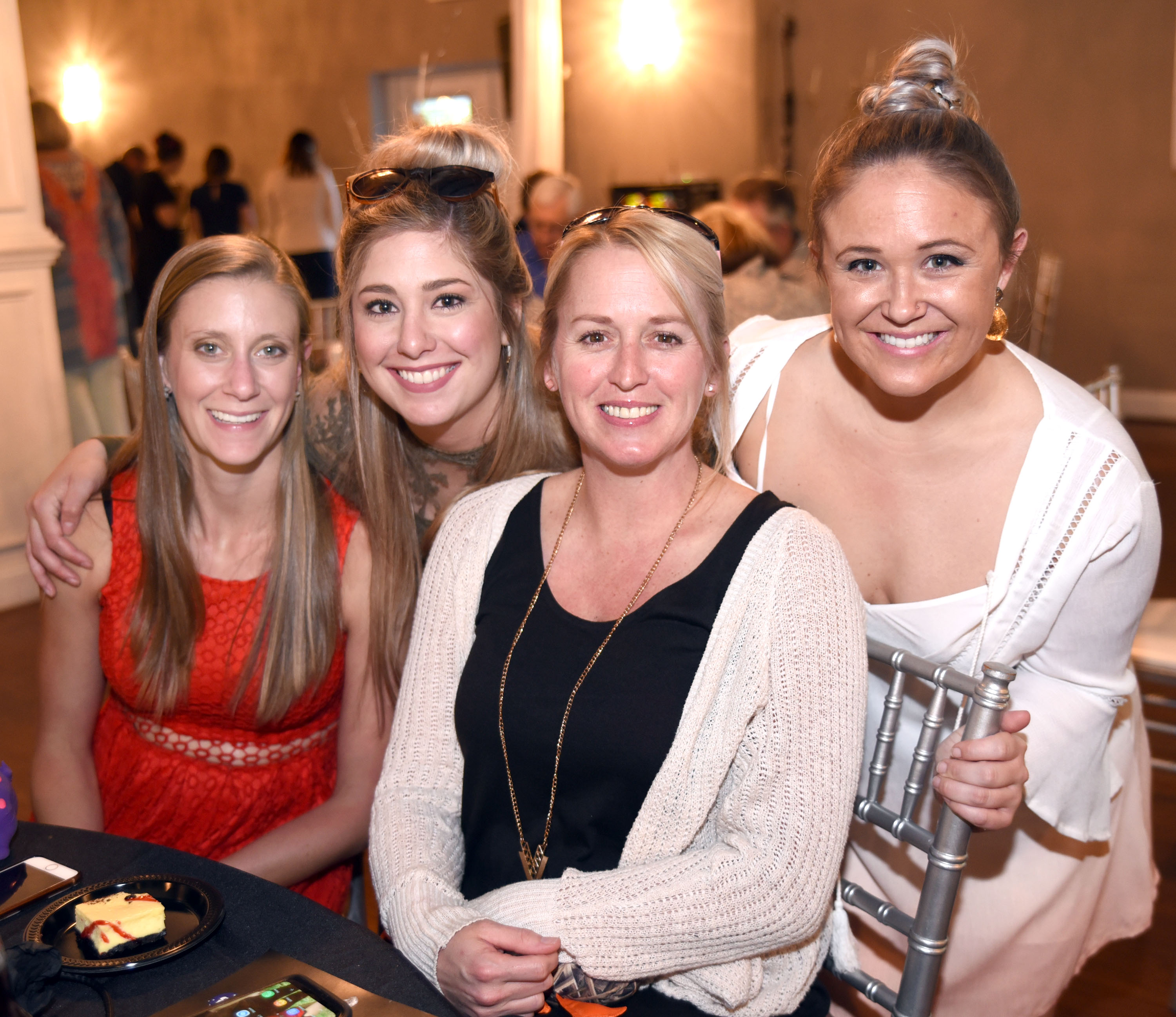 Rachel Harbarger, Maggie Hart, Joy Trillet and Amie Fitzgerald