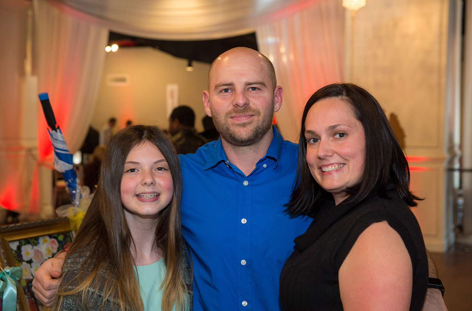 Jadyn, Josh and Kimberly Johnson