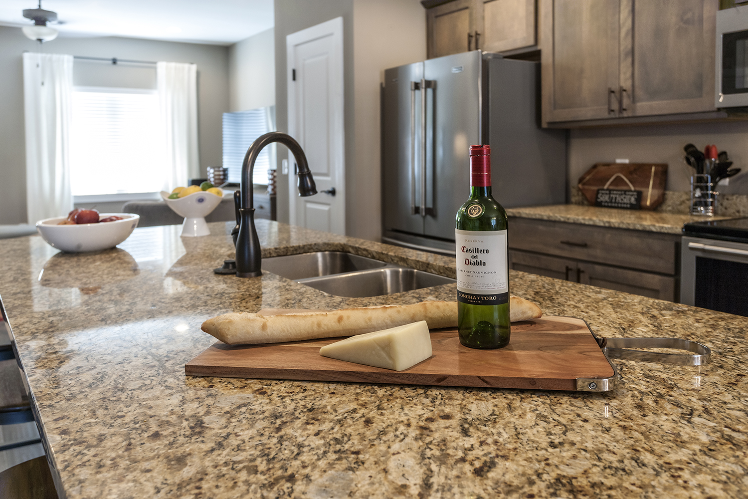 Granite countertops