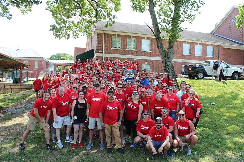 Local Keller Williams agents' Red Day gives back to the community.